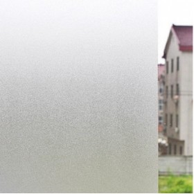 35" Frosted Privacy Window Film - Self Adhesive Window Decal